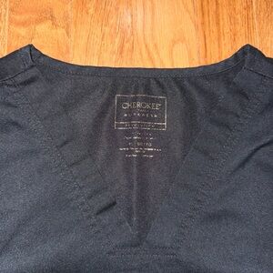 Cherokee Workwear Revolution WW620 Black XL Scrub Top